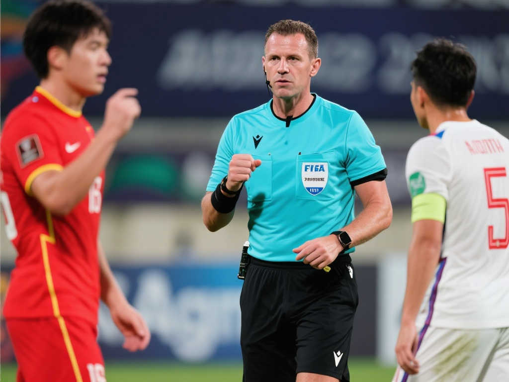 媒体人提醒:国足客战新加坡需警惕裁判误判,埃万斯争议频发 媒体人提醒:国足客战新加坡需警惕裁判误判,埃万斯争议频发